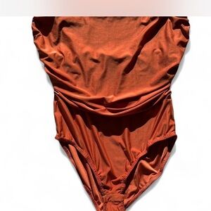 Rust Orange Body Suit